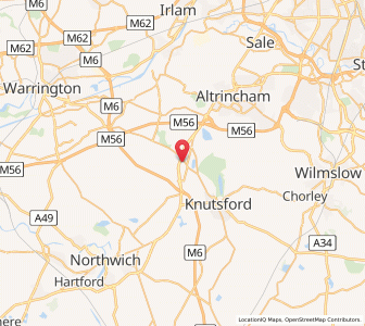 Map of Mere, EnglandEngland