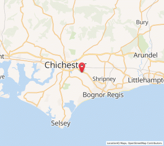 Map of Merston, EnglandEngland