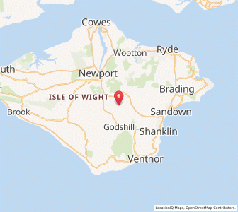 Map of Merstone, EnglandEngland