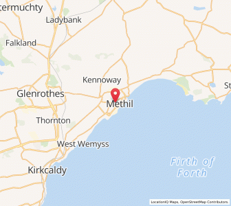 Map of Methil, ScotlandScotland