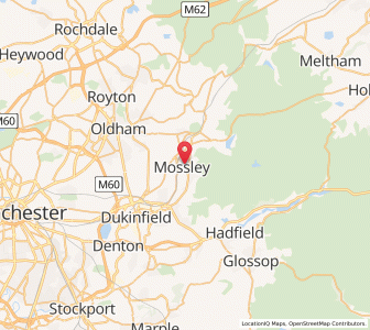 Map of Micklehurst, EnglandEngland