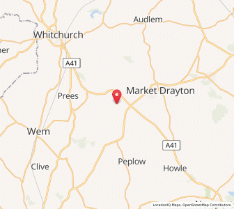 Map of Mickley, EnglandEngland