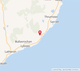 Map of Mid Clyth, ScotlandScotland