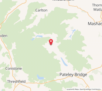 Map of Middlesmoor, EnglandEngland