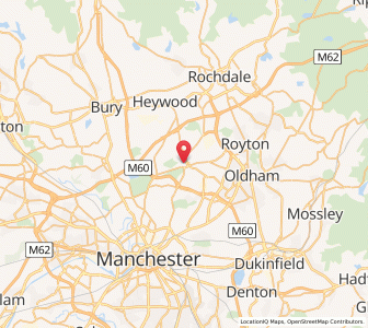 Map of Middleton, EnglandEngland