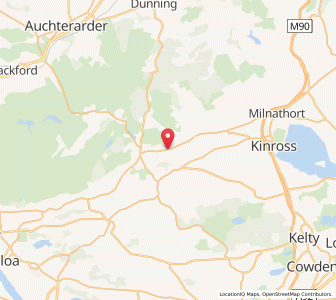 Map of Middleton Fossoway, ScotlandScotland