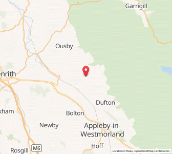 Map of Milburn, EnglandEngland