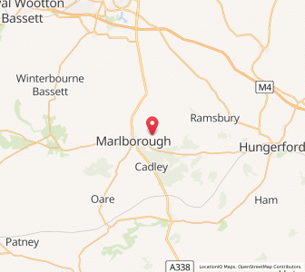 Map of Mildenhall, EnglandEngland