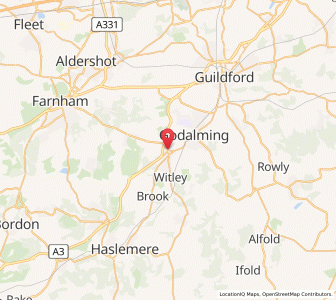 Map of Milford, EnglandEngland