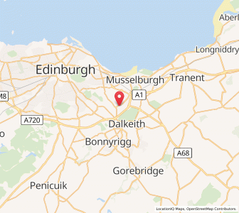 Map of Millerhill, ScotlandScotland