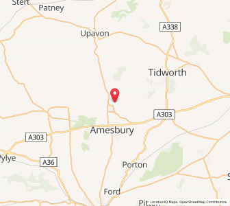 Map of Milston, EnglandEngland