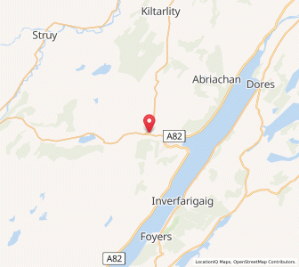 Map of Milton, ScotlandScotland