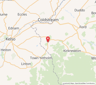 Map of Mindrum, EnglandEngland