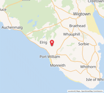 Map of Mochrum, ScotlandScotland