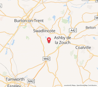 Map of Moira, EnglandEngland