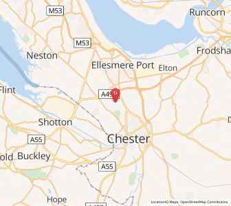 Map of Mollington, EnglandEngland
