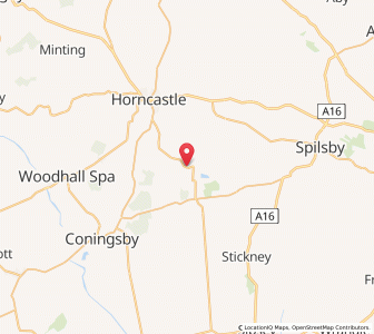 Map of Moorby, EnglandEngland