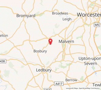 Map of Moorend Cross, EnglandEngland