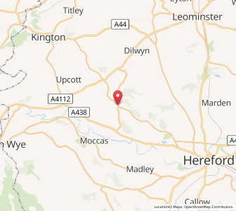 Map of Moorhampton, EnglandEngland