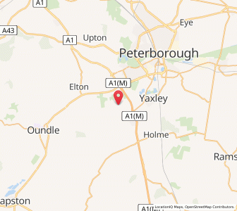 Map of Morborne, EnglandEngland