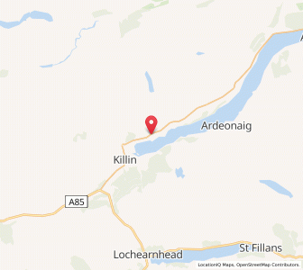 Map of Morenish, ScotlandScotland