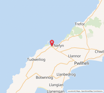 Map of Morfa Nefyn, WalesWales