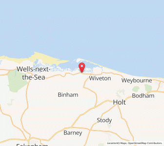 Map of Morston, EnglandEngland