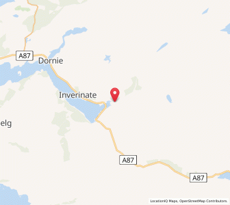 Map of Morvich, ScotlandScotland