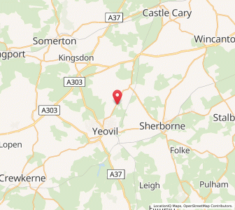 Map of Mudford, EnglandEngland