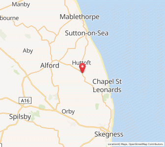 Map of Mumby, EnglandEngland