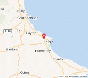 Map of Muston, EnglandEngland