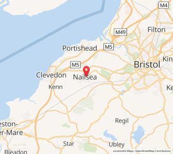 Map of Nailsea, EnglandEngland