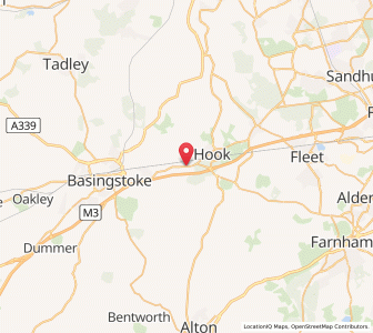 Map of Nately Scures, EnglandEngland