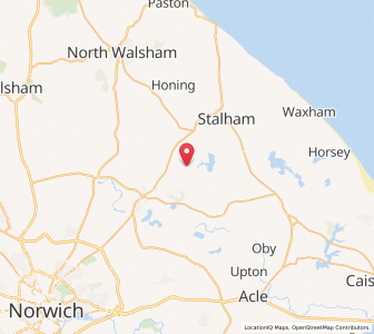 Map of Neatishead, EnglandEngland