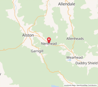 Map of Nenthead, EnglandEngland