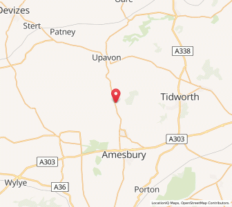 Map of Netheravon, EnglandEngland