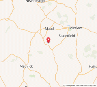 Map of Nethermuir, ScotlandScotland