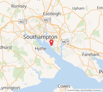 Map of Netley, EnglandEngland