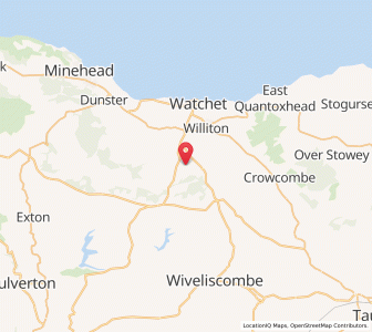 Map of Nettlecombe, EnglandEngland