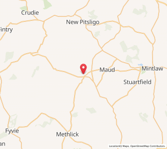 Map of New Deer, ScotlandScotland