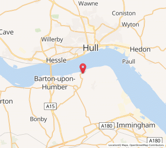 Map of New Holland, EnglandEngland