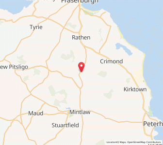 Map of New Leads, ScotlandScotland