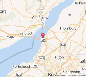 Map of New Passage, EnglandEngland