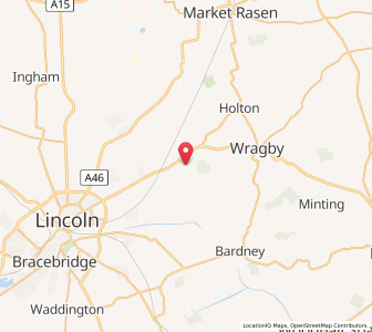 Map of Newball, EnglandEngland