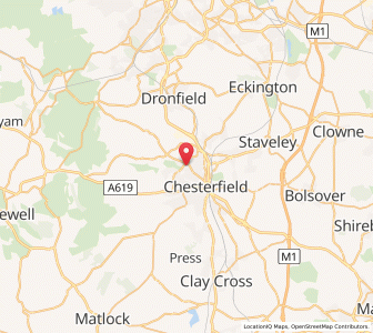 Map of Newbold, EnglandEngland