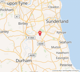 Map of Newbottle, EnglandEngland