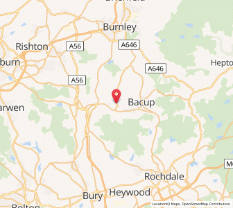 Map of Newchurch, EnglandEngland