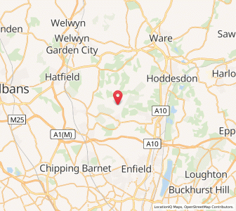 Map of Newgate Street, EnglandEngland