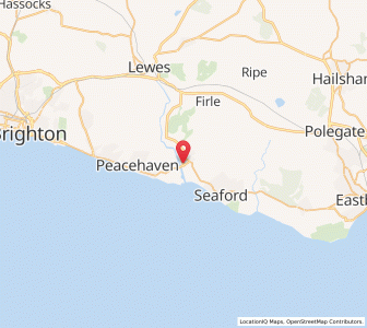 Map of Newhaven, EnglandEngland