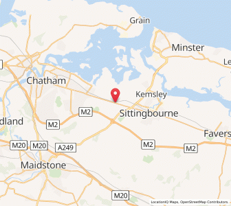 Map of Newington, EnglandEngland